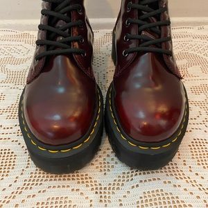 Dr. Martens Cherry Vegan Jadon II Boot